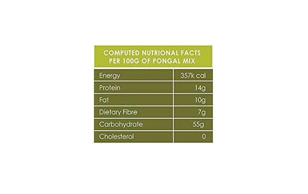 Forgotten Foods Little Millet Madurai Pongal    Pack  400 grams